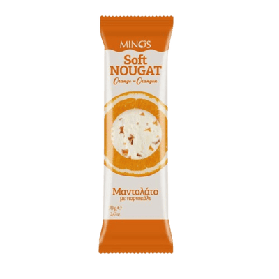 Minos Soft Nougat Orange 70g