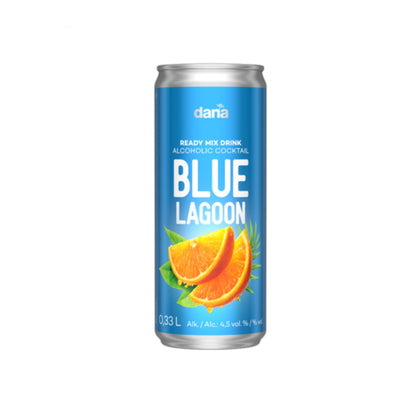 Dana Blue Lagoon Cocktail 4.5% 33cl