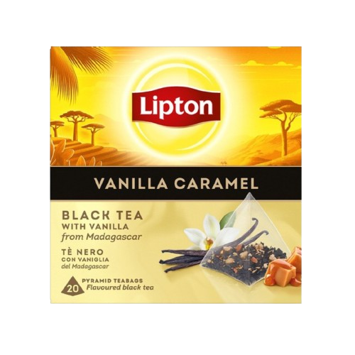 Lipton Vanilla Caramel Black Tea 20 Bags