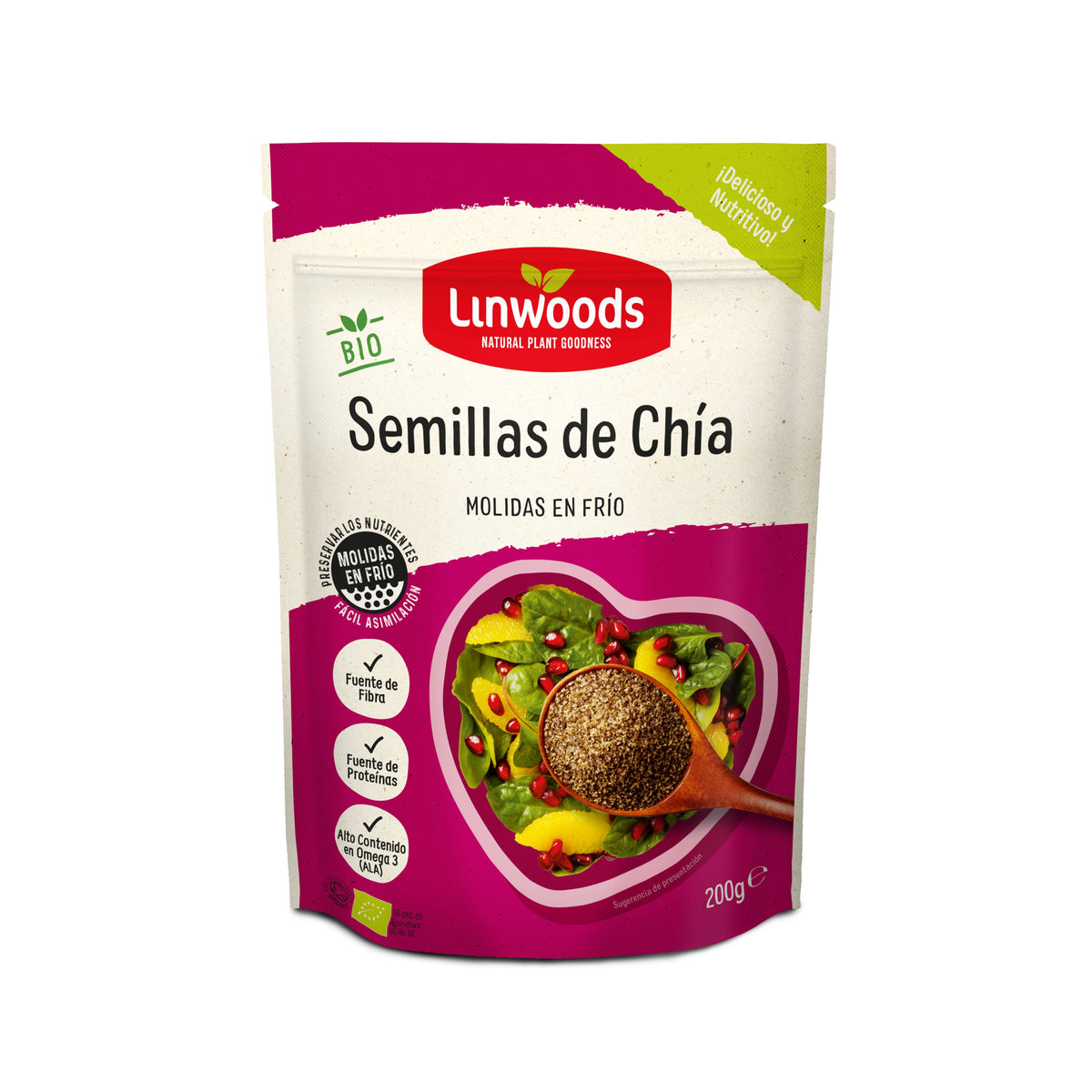 Linwoods Organic Milled Chia Seeds 200g