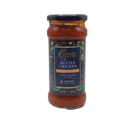 GOLDEN PEACOCK SALSA BUTTER CHICKEN JAR 350 GR