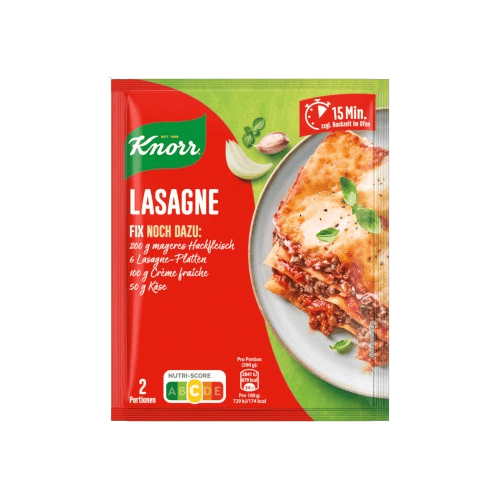 Knorr Fix Lasagne 52g