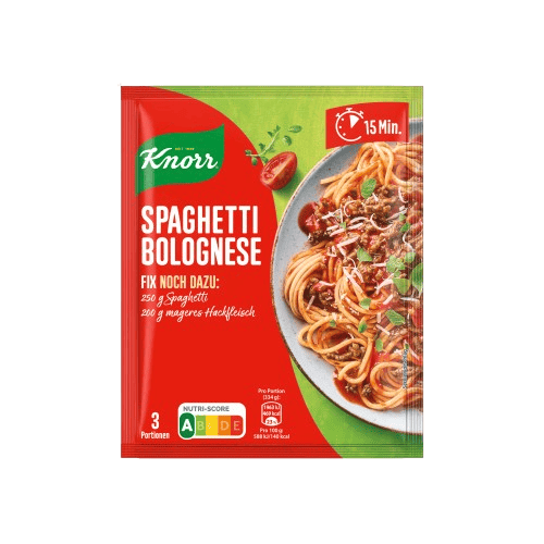 Knorr Fix Spaghetti Bolognese