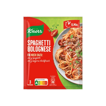 Knorr Fix Spaghetti Bolognese