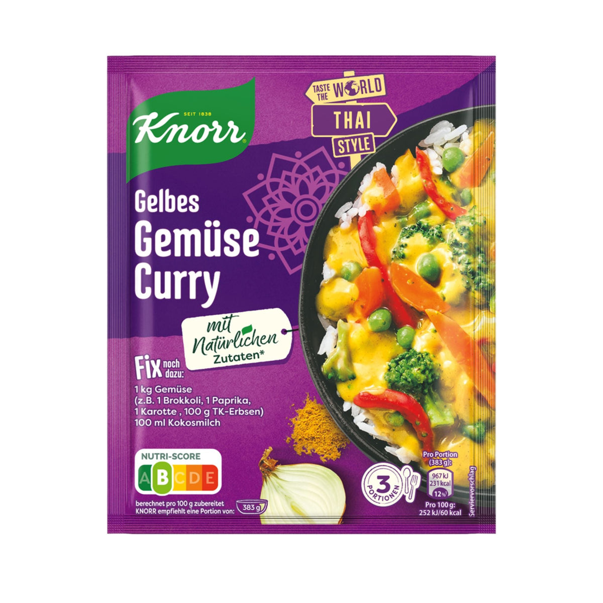 Knorr Fix Vegetable Curry 30g