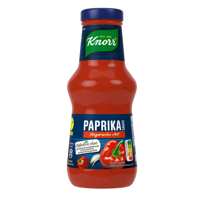 KNORR HUNGARIAN STYLE PAPRIKA SAUCE 250 ML