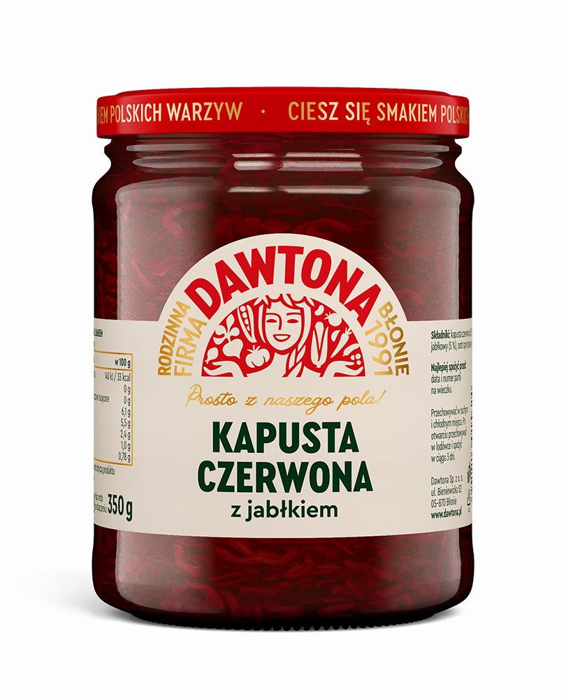 Dawtona Red Cabbage & Apple Salad 500g
