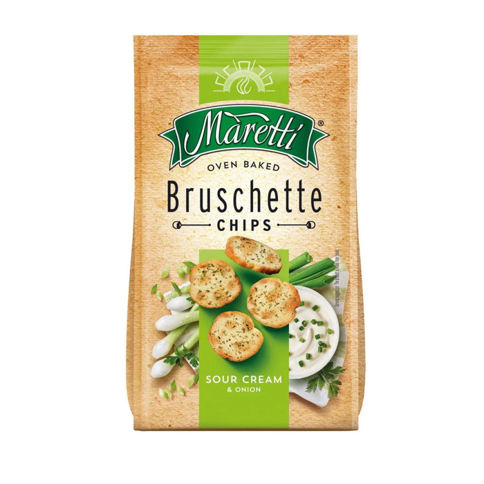 Maretti Sour Cream & Onion Bruschette Crackers 150g