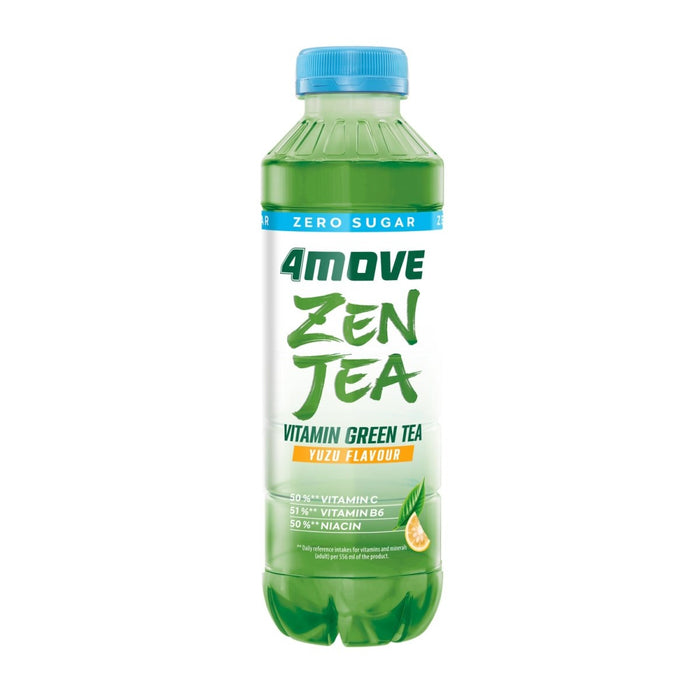 4Move Zen Tea Green Tea & Yuzu Sugar-Free 556ml