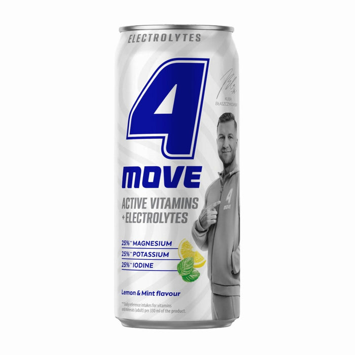 4Move Active Vitamin Electrolytes Lemon & Mint 330ml