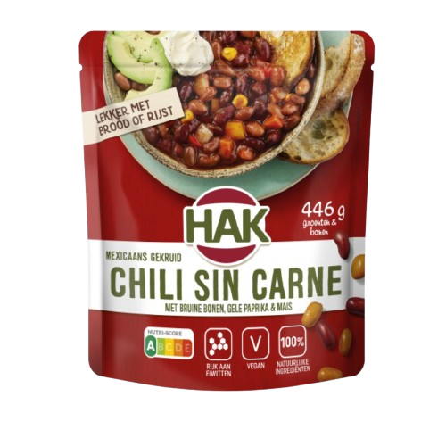 HAK Chili Sin Carne Bowl 550g
