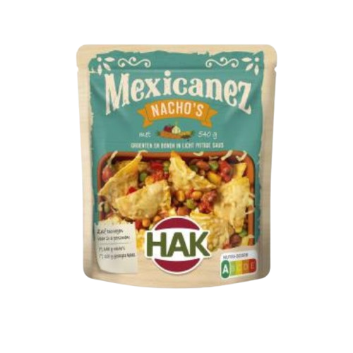 HAK Mexicanez Nachos 550g