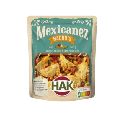 HAK MEXICAN NACHOS 550GR