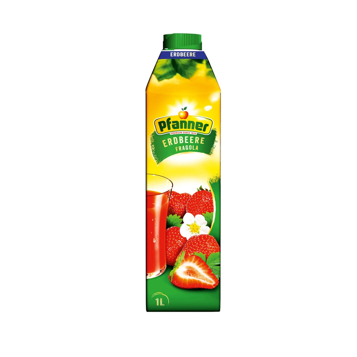 Pfanner Strawberry Juice with Pulp 1L