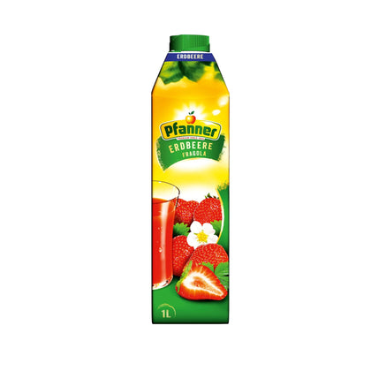 Pfanner Strawberry Juice with Pulp 1L