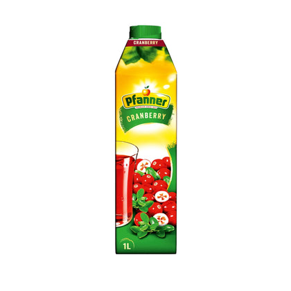 Pfanner Cranberry Juice Drink 1L
