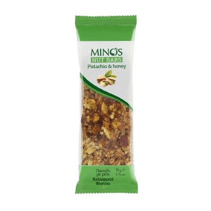 MINOS PISTACHIO BAR 50G