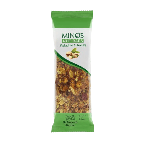 MINOS PISTACHIO BAR 50G