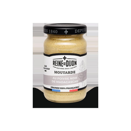 Reine de Dijon Madagascar Pepper Mustard 100g