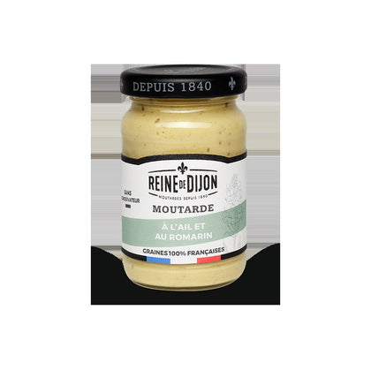 Reine de Dijon Garlic & Rosemary Mustard 100g