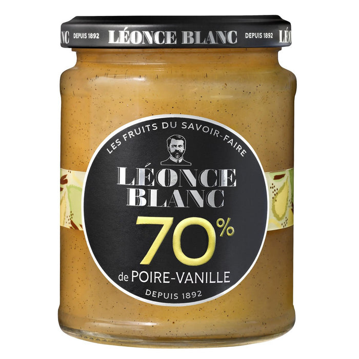 Birnen-Vanille-Konfitüre Léonce Blanc 70% 320g
