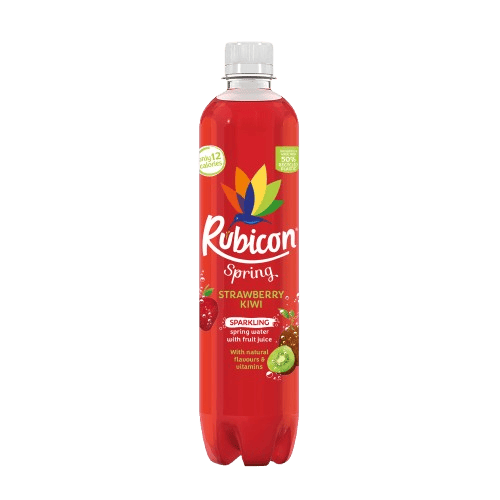 RUBICON SPRING STRAWBERRY AND KIWI 500ML