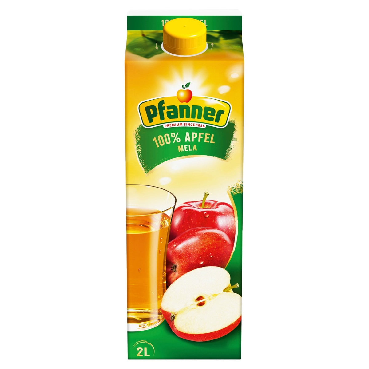 Pfanner Apple Juice Carton 2L 100%