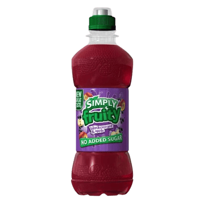 SIMPLY FRUIT BLACKCURRANT AND APPLE 330ML