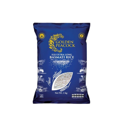 Golden Peacock Basmati Rice 1kg