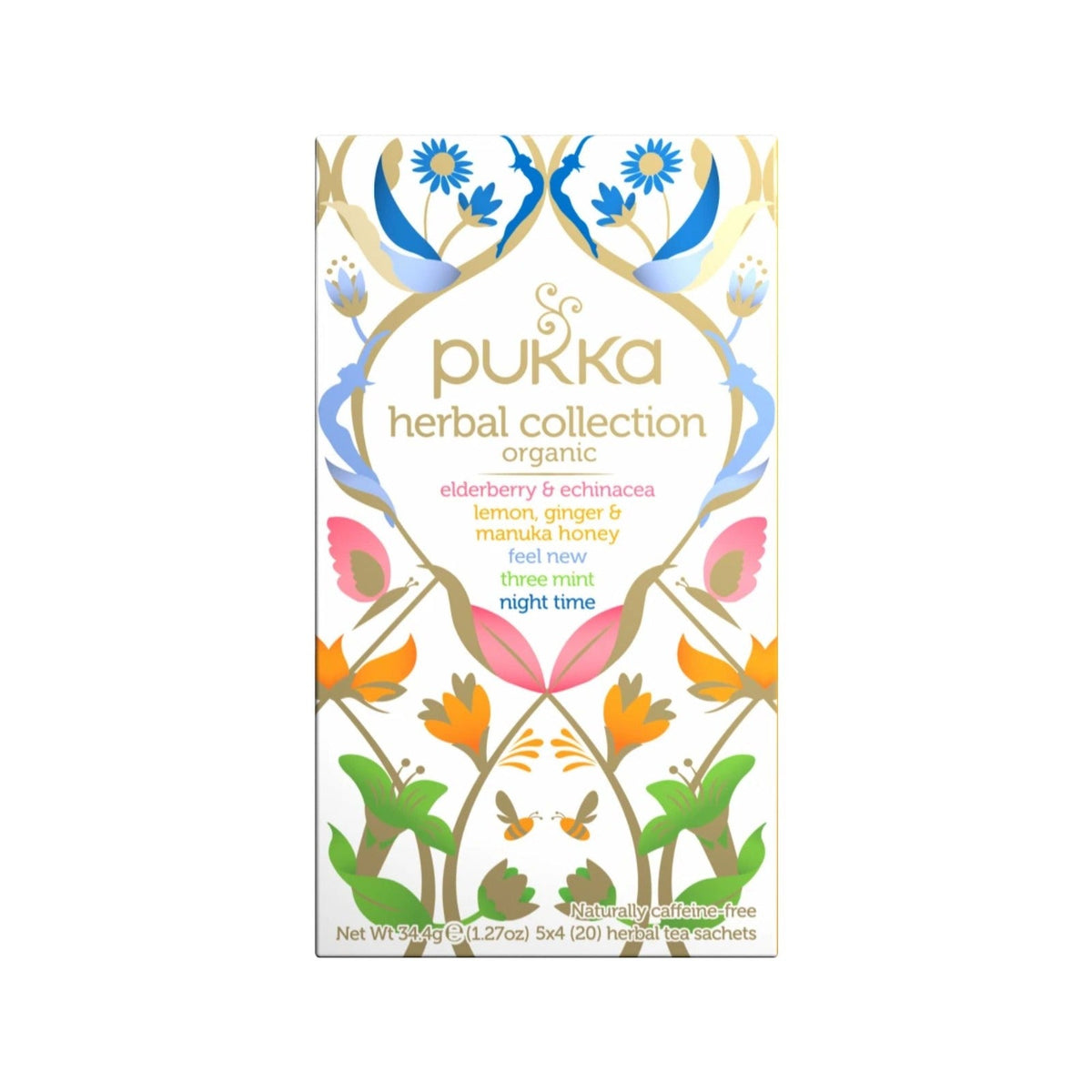 Pukka Té ecológico Three Herb 20 bolsitas