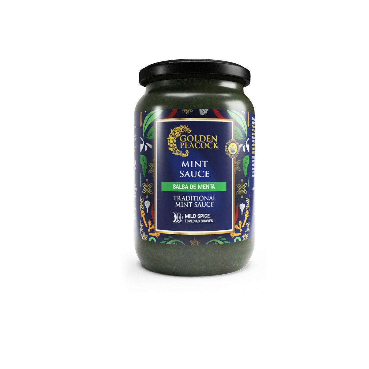 Golden Peacock Salsa de menta 270g