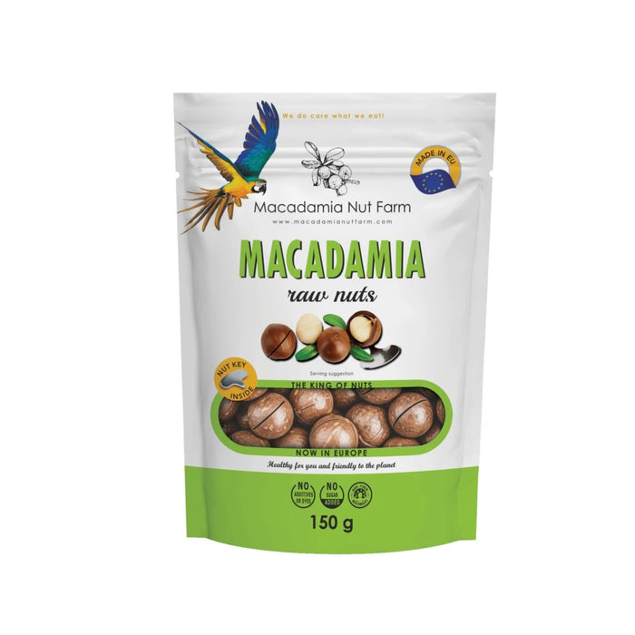 Nueces de macadamia con cáscara 150g